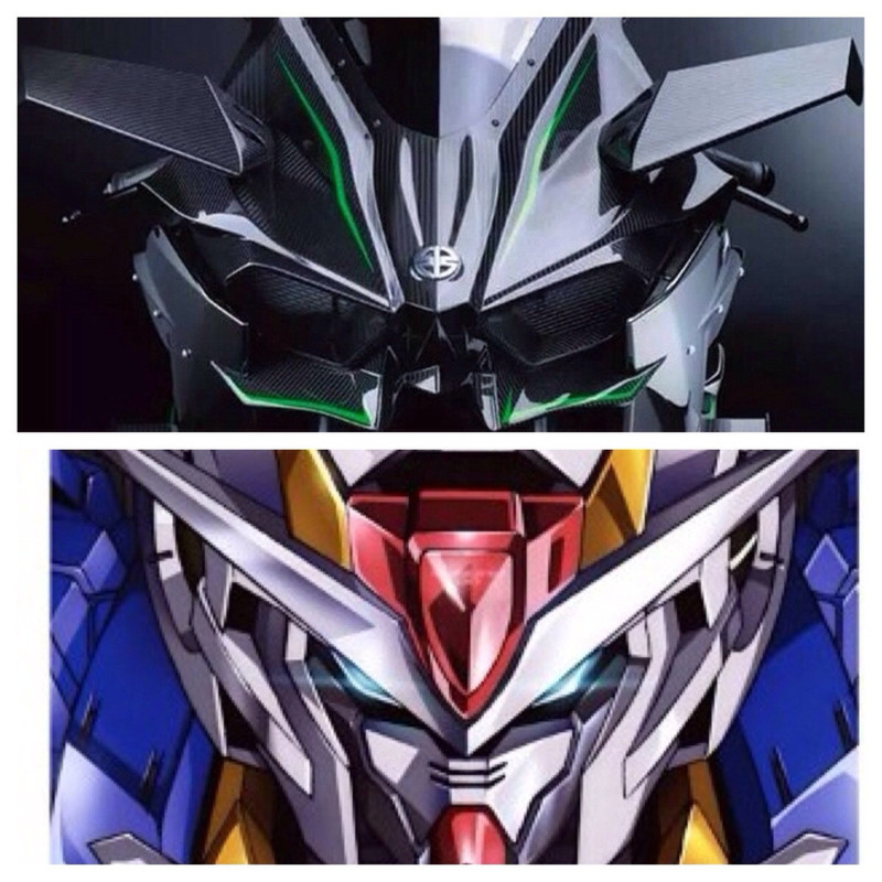 カワサキ　Ninja　改め　GUNDAM　？画像
