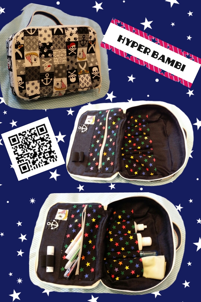 小分け収納バックを作成しました！画像