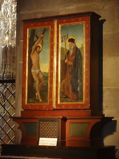 パネル式の絵画 ノートルダム大聖堂 ストラスブール パネル式の絵画 ノートルダム大聖堂 ストラスブール