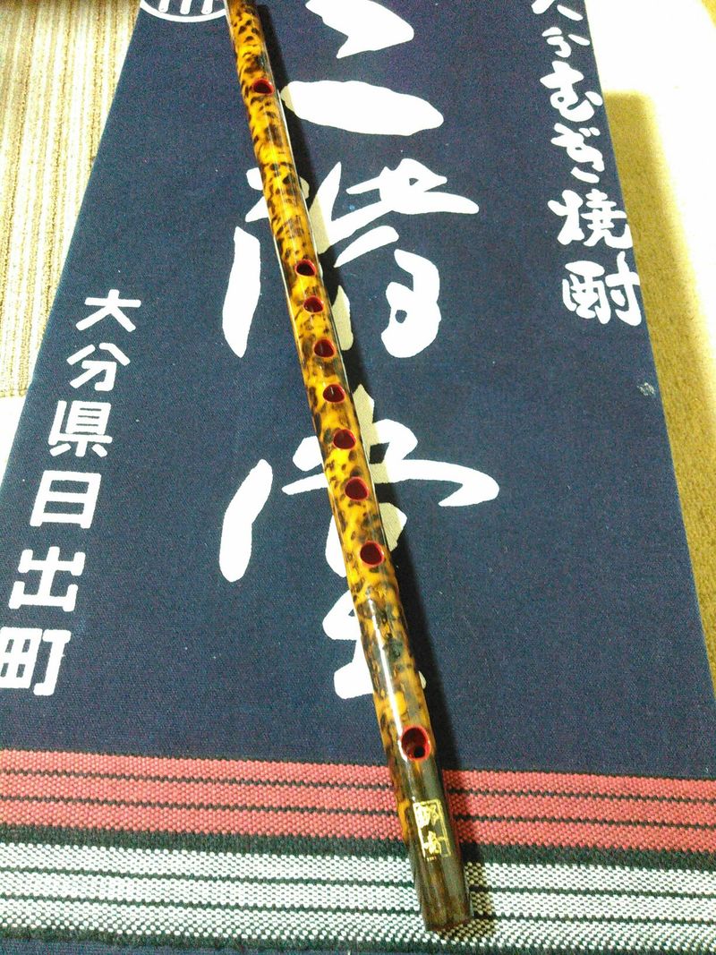 新たなねぶた囃子用の笛が完成！