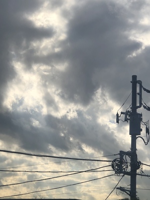 ただ空がある