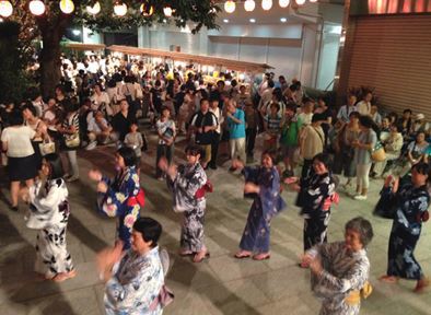 盆踊り 四谷地区8大会の日程
