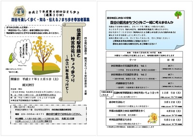 まち歩き　神宮外苑といちょうまつり