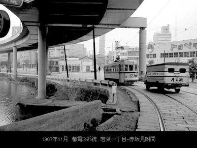 懐かしの四谷写真　食い違い見附