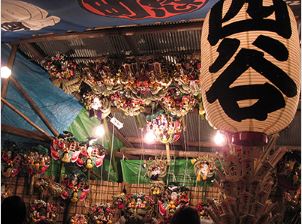 四谷地区の酉の市　花園神社　須賀神社