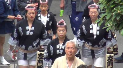 四谷須賀神社例大祭　連合渡御④　天王横丁界隈　平成29年6月4日