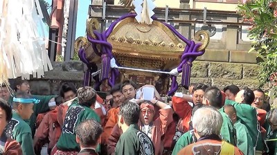 四谷須賀神社例大祭　本社神輿渡御　午前　平成30年6月3日日曜日