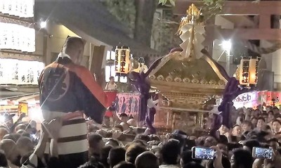 四谷須賀神社例大祭　本社神輿渡御　午後　平成30年6月3日日曜日