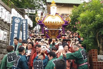 四谷須賀神社奉祝大祭　本社神輿渡御　