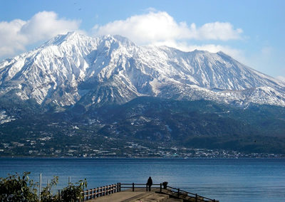 冠雪桜島山（大桜島公募展文芸部門［フォト俳句］南日本新聞社賞＆桜島ギャラリー大賞