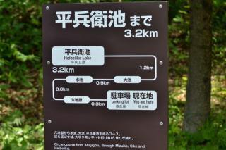 チャツボミゴケ公園へご案内画像