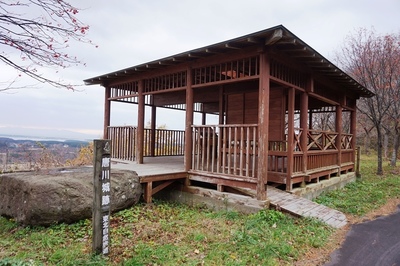 唐川城跡展望台
