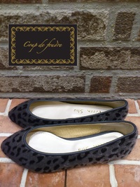 【ＮＥＷ】大人気レオパード柄パンプス　（グレー）Size22.5、23.0、24.0