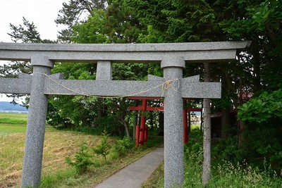 奥内稲荷神社　鳥居