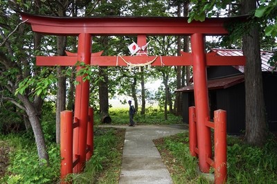 奥内稲荷神社　鳥居