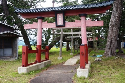 大山祗神社　鳥居