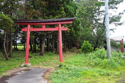 胸肩神社　鳥居