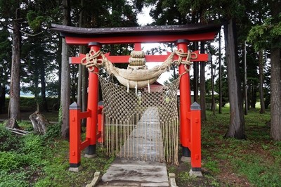 六枚橋熊野宮　鳥居