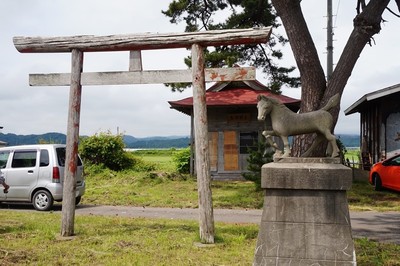 大原馬頭観音　鳥居