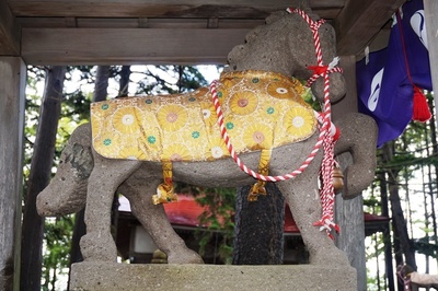 馬碑　西田澤八幡宮