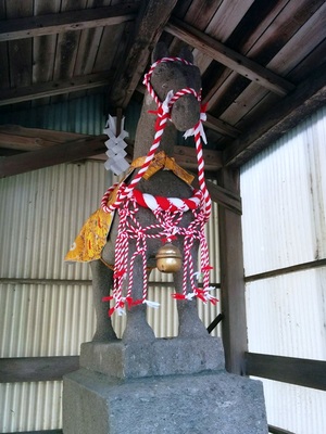 馬碑　保食神社