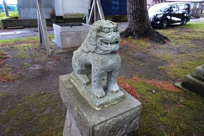 狛犬　大山祗神社