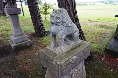 狛犬　大山祗神社