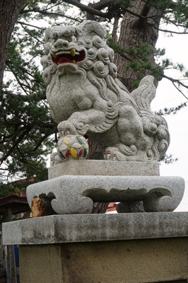 狛犬　大山祗神社