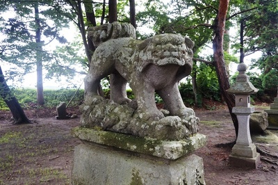 狛犬　六枚橋熊野宮