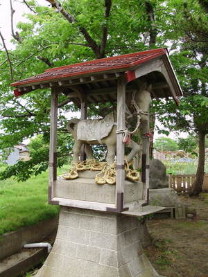 馬碑　左堰馬頭観音