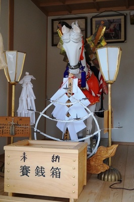 奉納木馬社　清水八幡宮