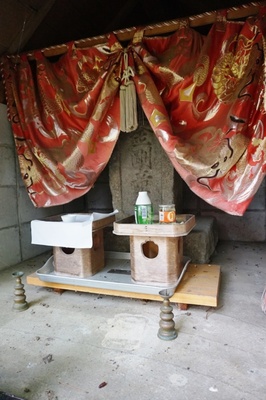 青面金剛童子　左堰稲荷神社