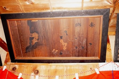 天岩戸図　瀬戸子八幡宮