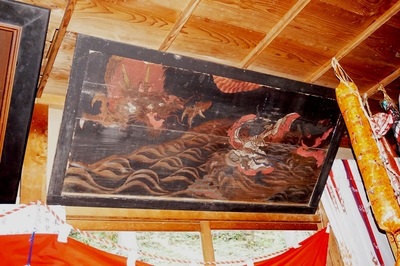 赤倉大神闘龍図　瀬戸子八幡宮
