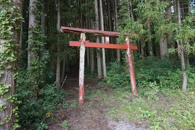 後潟観音堂　鳥居