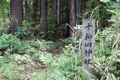 社号標　左堰十和田神社　
