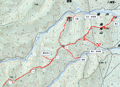 飛鳥山館全遺構図