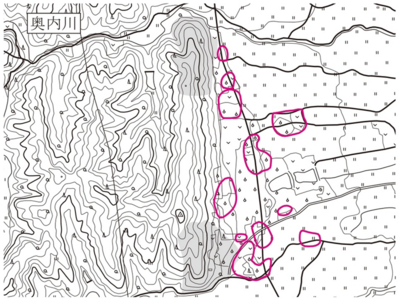 31-第10 図　仮称 瀬戸子館踏査範囲（S ＝ 1/30,000）