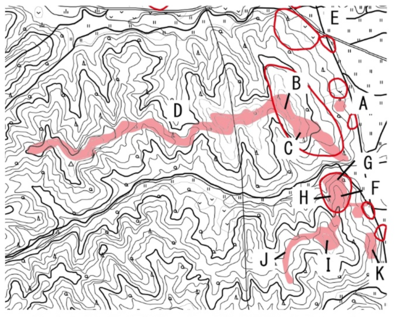 まとめ-第11図　湯ノ沢館遺跡・前田蝦夷館遺跡（1/30,000）