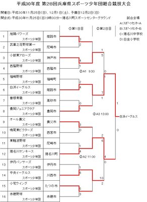 第28回兵庫県スポーツ少年団総合競技大会　軟式野球競技