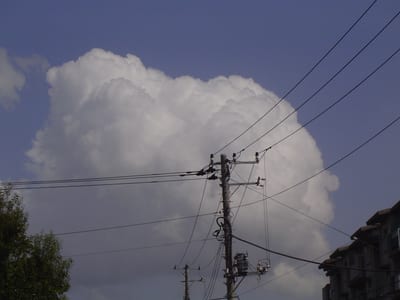 今日の空