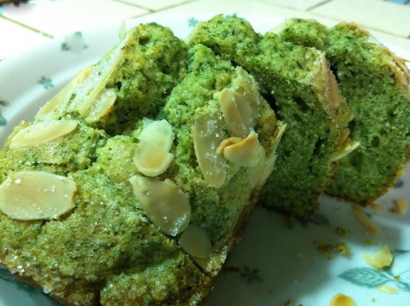 3月 ほうれん草ケーキ