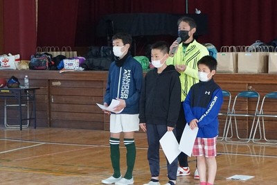 お別れ会（皆勤賞）