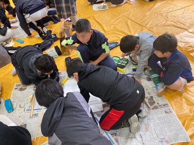 12/16 凧づくり教室