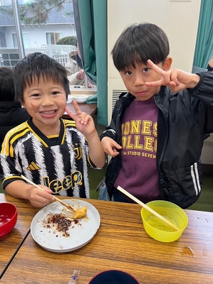 1/21 餅つき・凧あげ大会