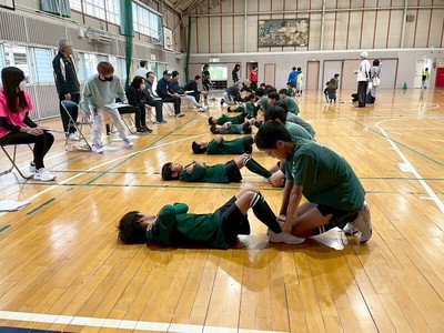 10/25　体力測定