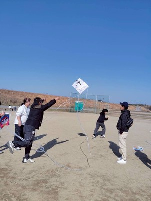1/18 凧揚げ餅つき大会