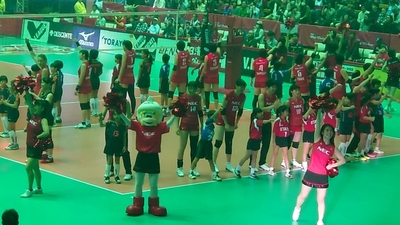 2019年Vリーグキッズエスコート