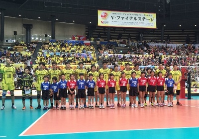 2017年Vリーグキッズエスコート