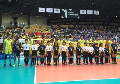 2019年Vリーグキッズエスコート
